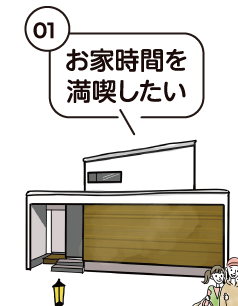 お家時間を満喫したい