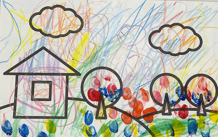 フルーツいっぱいのおうち