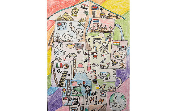 世界の友だちにすぐ会いに行ける家