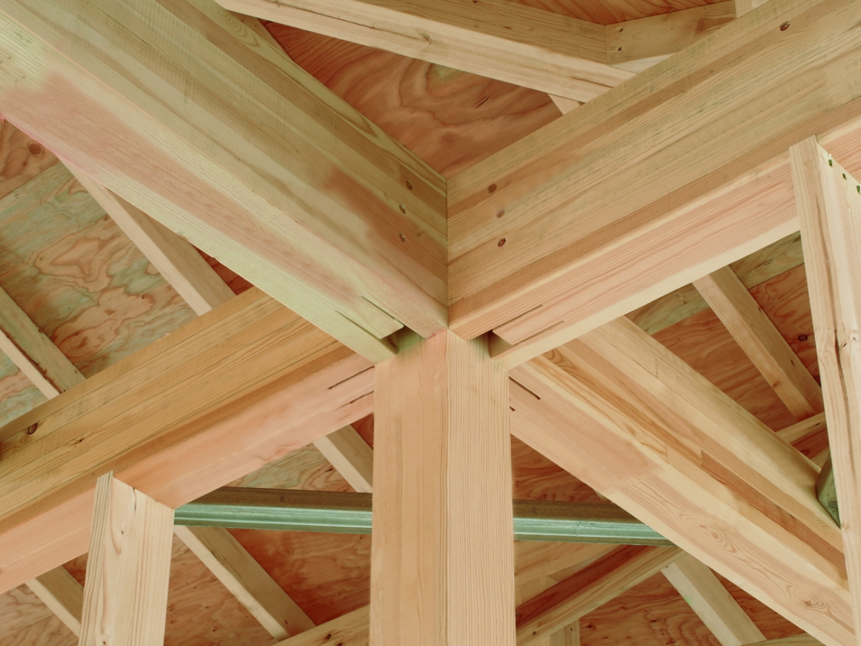 梁と柱の接合部